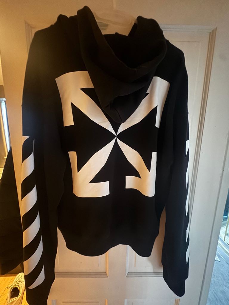 Off-White Mona Lisa Hoodie – Black, Good Condition