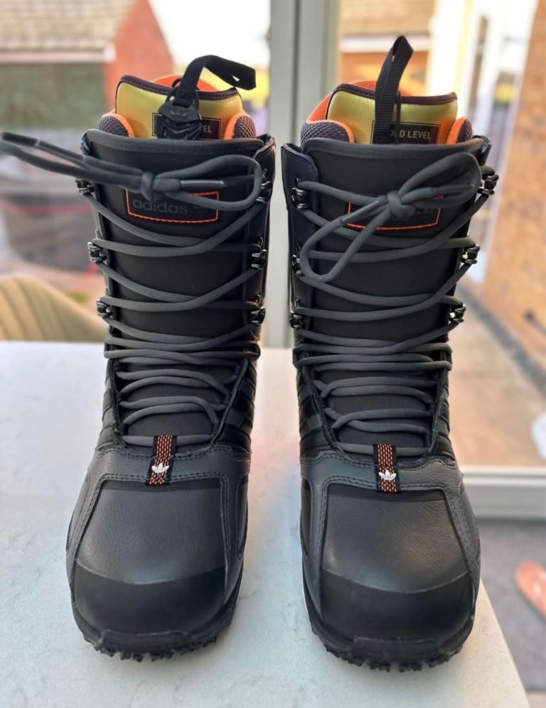 £120. Adidas snowboarding boots
