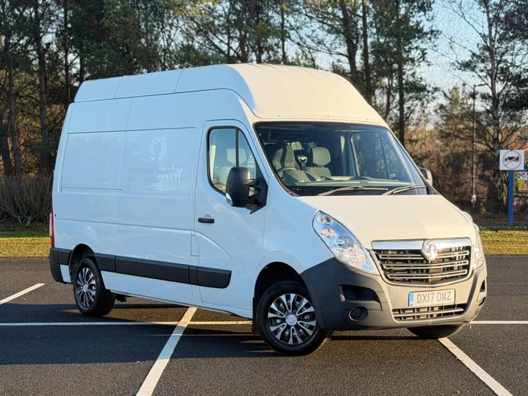 2017 Vauxhall Movano 2.3 CDTi BiTurbo H3 Van 145ps PANEL VAN DIESEL Manual