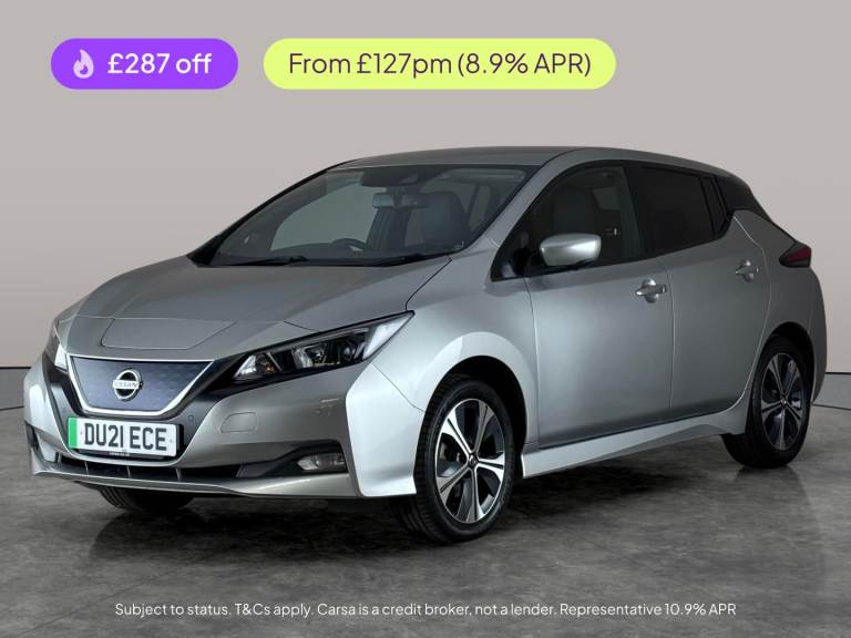 2021 Nissan Leaf 160kW e+ N-Connecta 62kWh 5dr Auto HATCHBACK ELECTRIC Automatic
