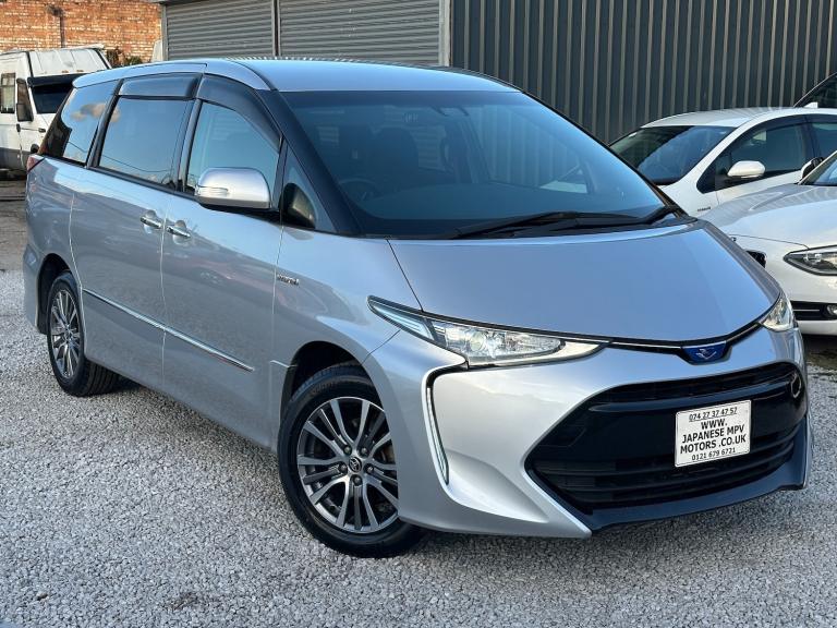 2019 TOYOTA ESTIMA HYBRID 12/2019 (69 PLATE) PURPLE 7 SEATER HALF LEATHER 