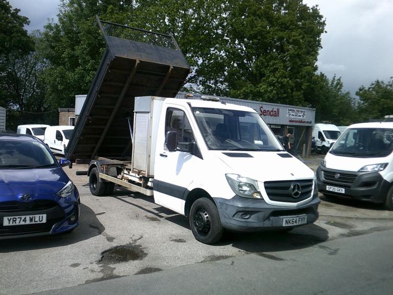 Mercedes Sprinter 513 TIPPER,2015,64 REG,WHITE,ONLY 74k,YEARS MOT,1 OWNER VAN