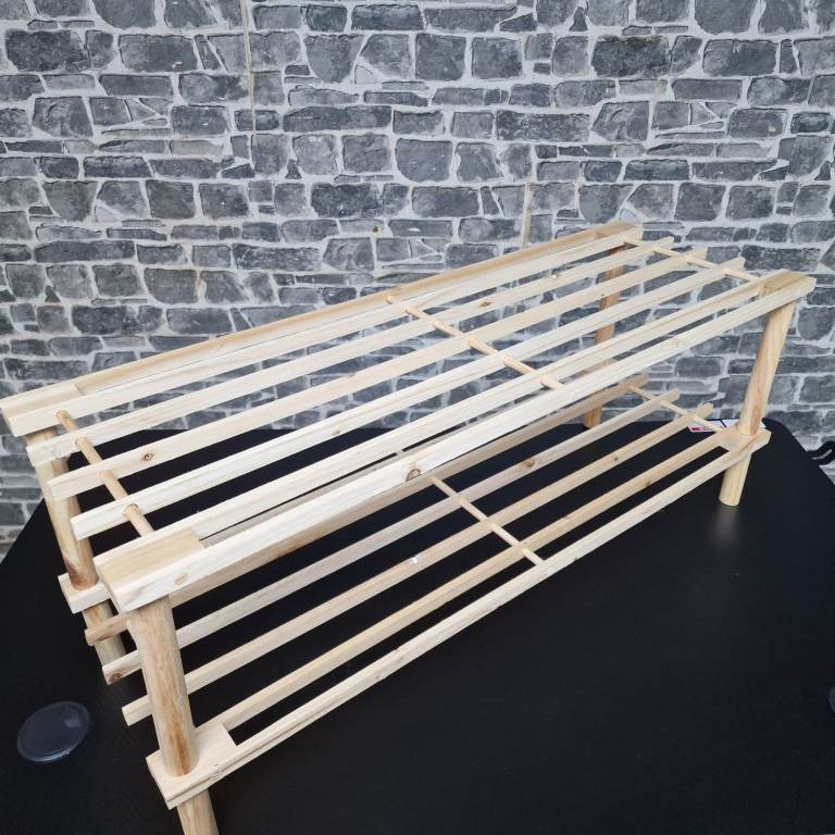 Small Wooden Shoe Rack