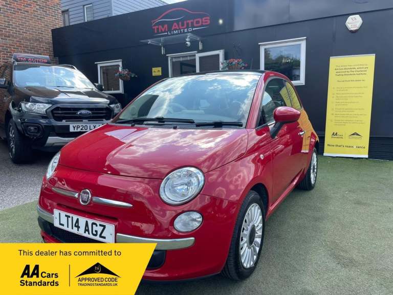 2014 Fiat 500 1.2 Lounge Dualogic Euro 6 (s/s) 3dr Petrol