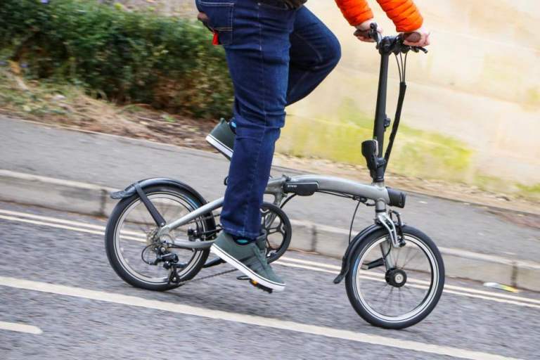 Decathlon - BTwin Ultra Compact 1 Second Light FOLDING Bike / Fold up Bicycle