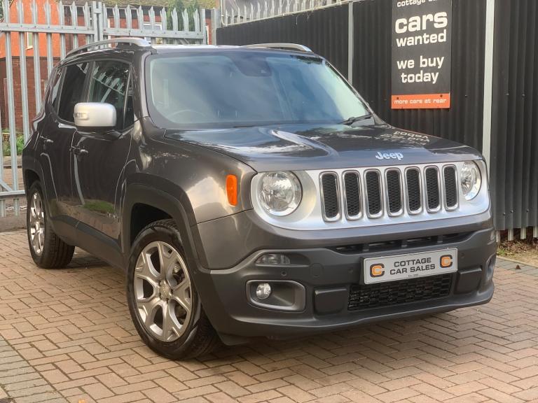 2018 Jeep Renegade 1.4T MultiAirII Limited SUV 5dr Petrol Manual Euro 6 (s/s)