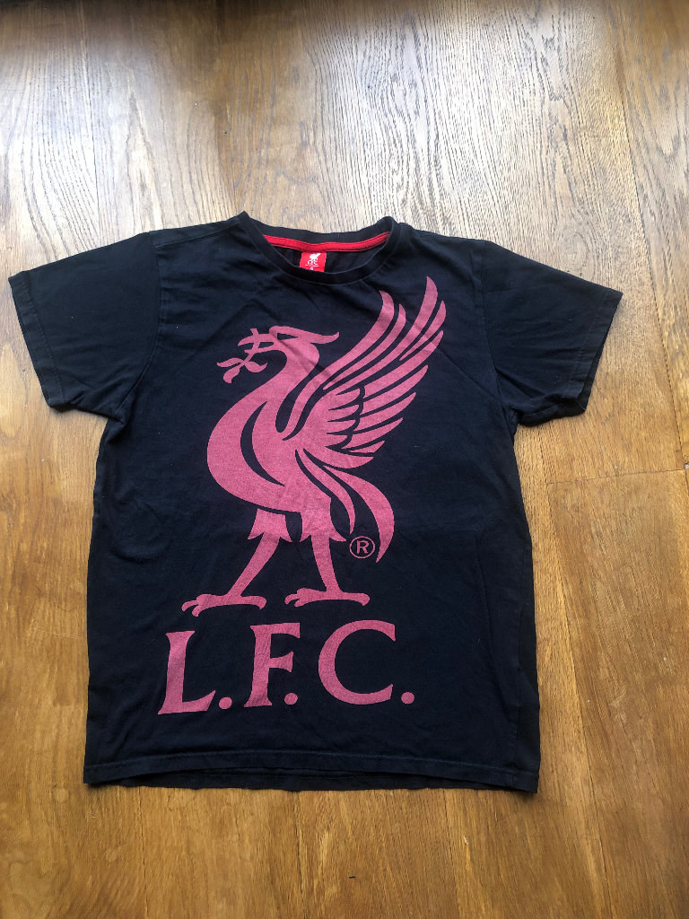Men’s Liverpool football club LFC t-shirt size small gift idea