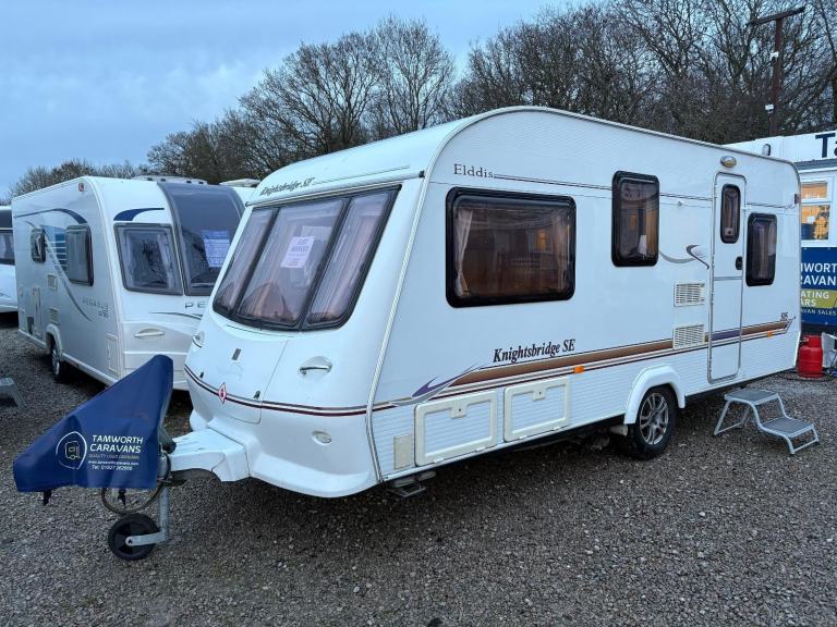ELDDIS KNIGHTSBRIDGE 505 - 5 BERTH CARAVAN,DOUBLE DINETTE 