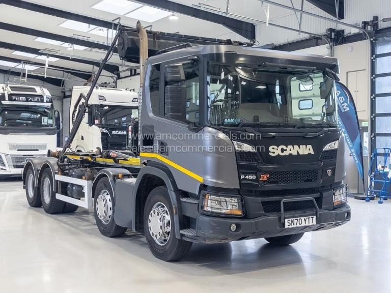 2020 (70) SCANIA P450 XT 8X4 HOOK LOADER