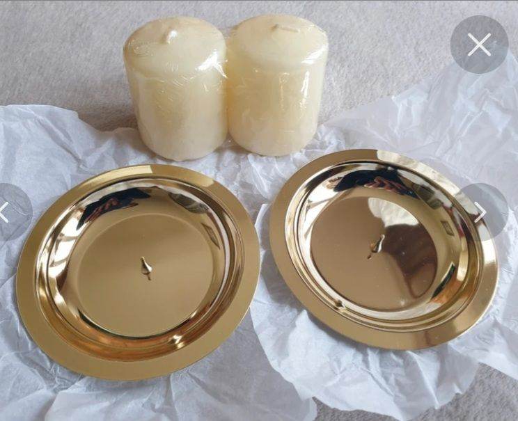 New Candles & Pot Pourri Trays x2