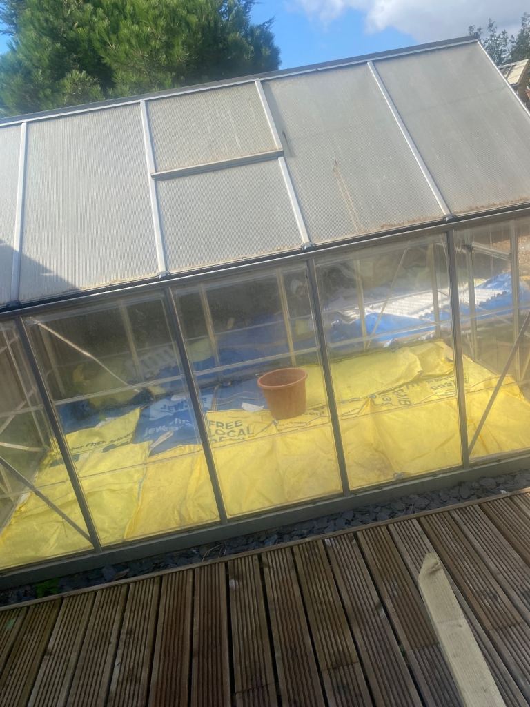 Aluminium green house 