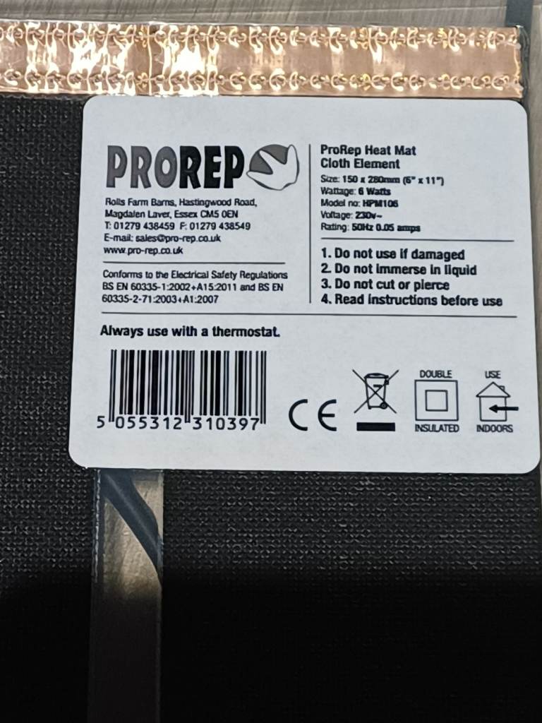 ProRep 6W Cloth Heat Mat