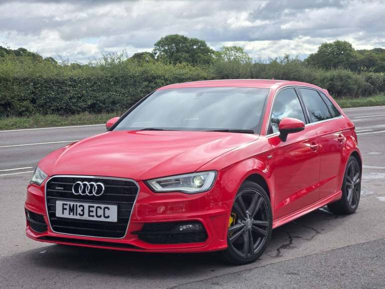 2013 Audi A3 2.0 TDI Quattro S Line 5dr S Tronic HATCHBACK DIESEL Automatic