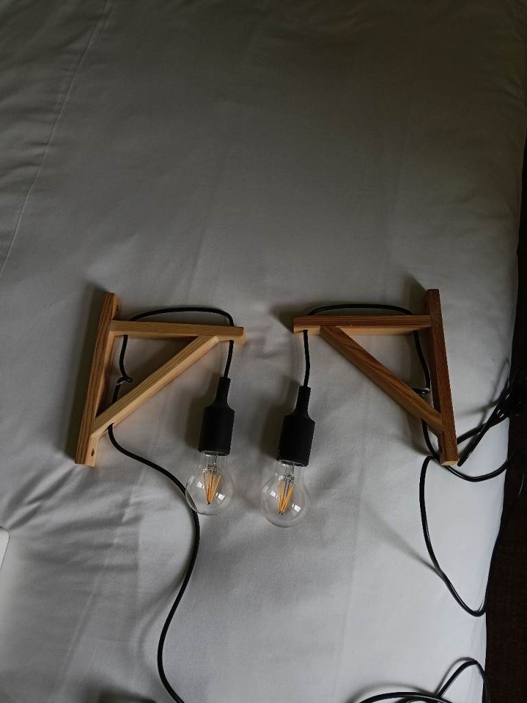 Plug in wall lamps