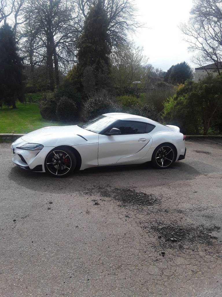 2021 Toyota Supra 3.0T GR Pro, Auto, White - very powerful