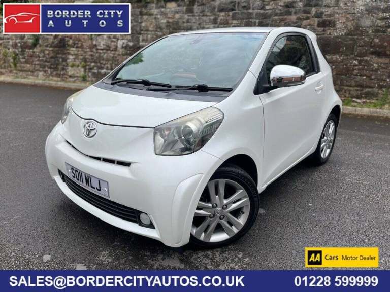 2011 Toyota IQ 1.33 Dual VVT-i 3 Hatchback 3dr Petrol Manual Euro 5 (s/s) (98 ps) (NON AIR Hatchb...