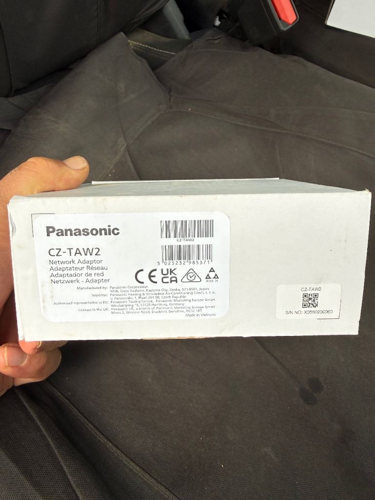 Panasonic CZ-TAW2 Aquarea Smart Cloud Network Adaptor – Complete Kit