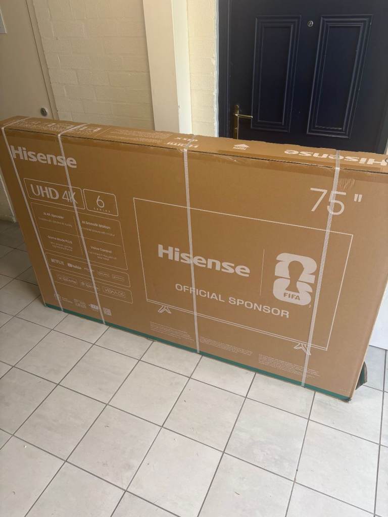 75 inch 4K HD TV brand new
