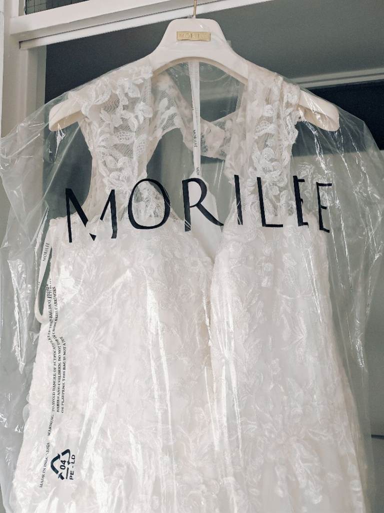 MoriLee Garcelle Wedding Dress & Twilight Designs Tiara – As Good As New