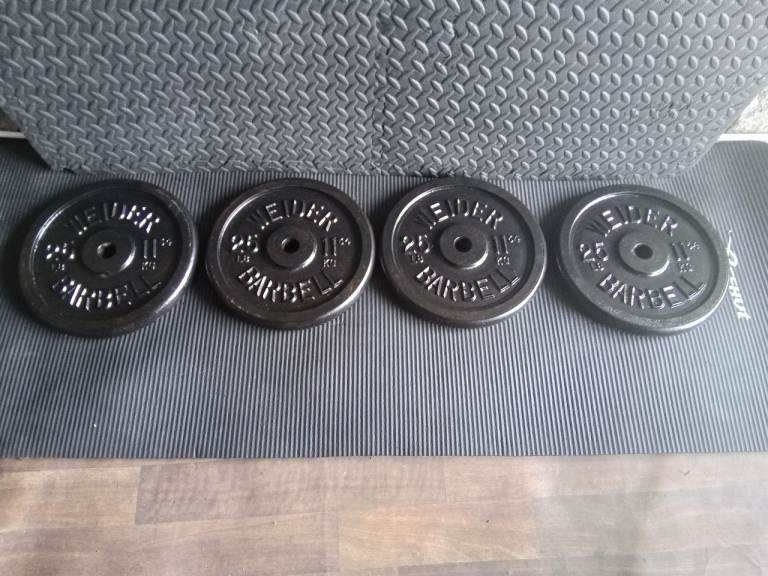 44KG Steel 1 Inch Weight Plates