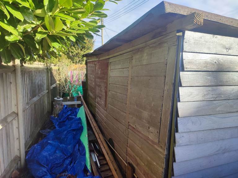 8ft wide 13ft long 7ft hight 