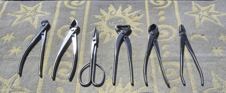 Set of Bonsai Tools