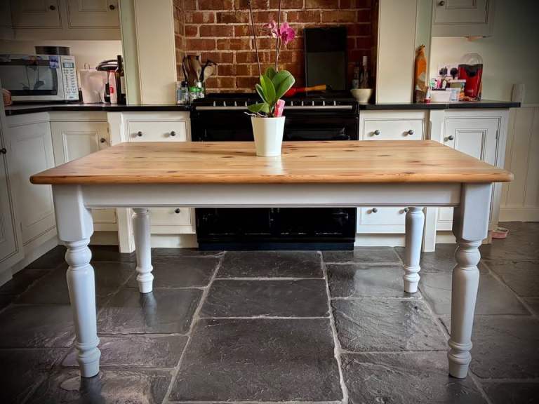 Pine Farmhouse Table