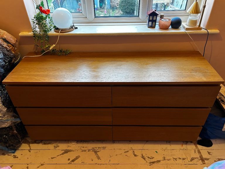 Malm 6 drawers