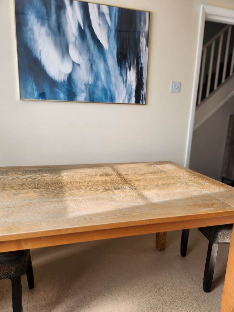 Solid wood top Dining table 