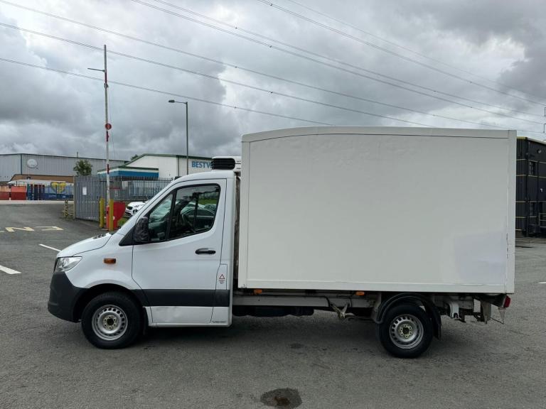 2018 68 REG MERCEDES BENZ SPRINTER 314 CDI MWB FRIDGE VAN AUTO WHITE EURO 6