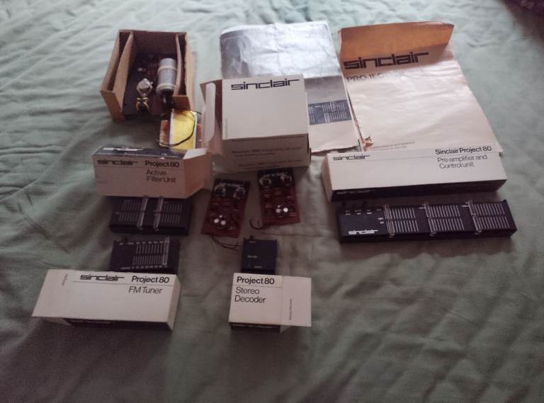 Sinclair Project 80 kit. Unused