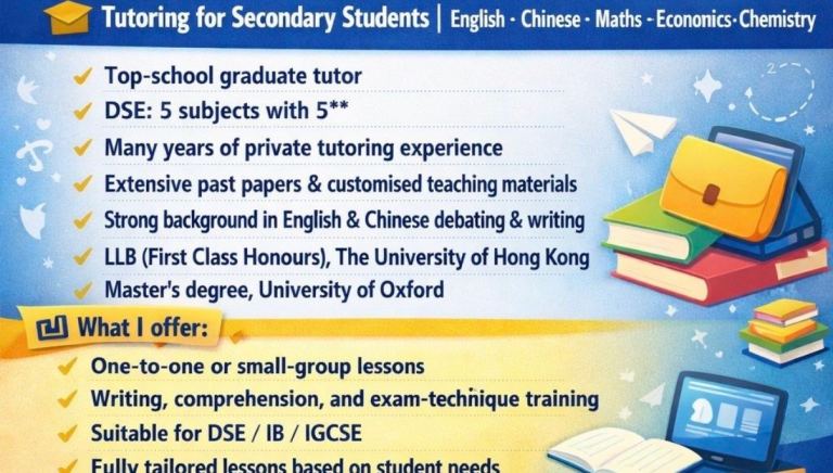 Tutoring English, Math, Economics, Chemistry, Law