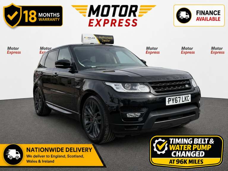 2017 Land Rover Range Rover Sport 3.0 SDV6 HSE Dynamic 5dr Auto ESTATE Diesel Automatic