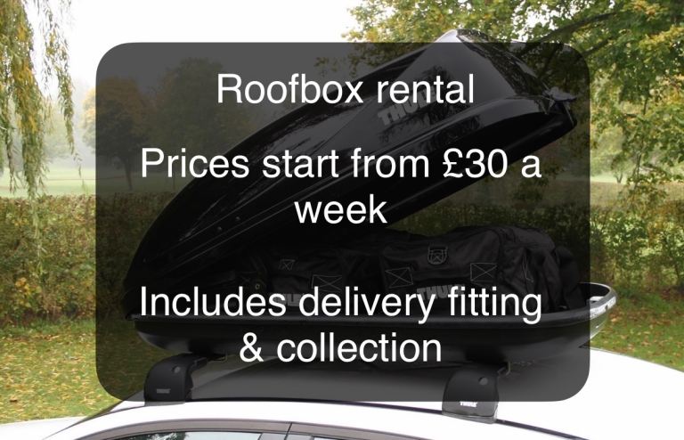 Roofbox for hire 