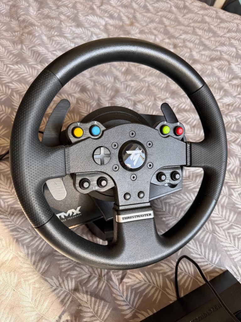 Thrustmaster TMX Force Feedback steering wheel and pedals for Xbox