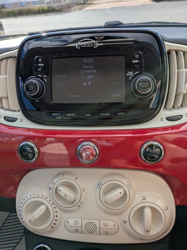 2019 Fiat 500 1.2 Lounge 3dr HATCHBACK Petrol Manual