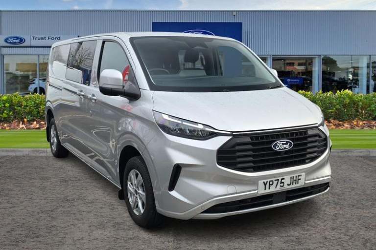 2025 Ford Transit Custom 2.0 EcoBlue 150ps H1 Double Cab Van Limited PANEL VAN DIESEL Manual