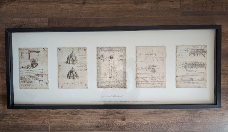 IKEA Leonardo Da Vinci Print