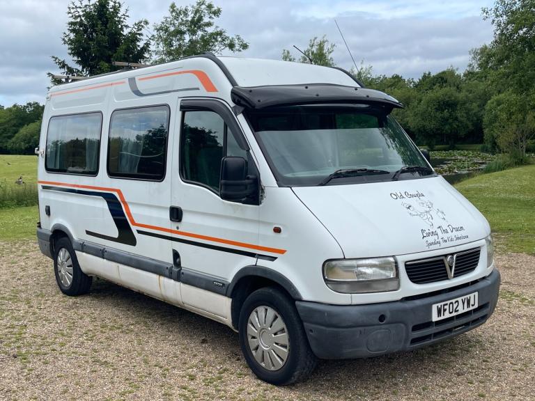 2002 Vauxhall Movano 2.2DTi CAMPER VAN DAY VAN * High Roof Van 3.3t * PX WELCOME *  PANEL VAN Die...