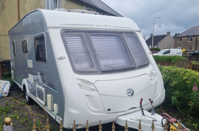 4 berth fixed bed swift caravan cheap