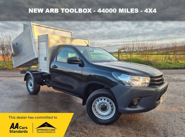 2018 18 TOYOTA HI-LUX 2.4 D-4D ACTIVE 4X4 ARBORIST TIPPER MANUAL 4WD EURO 6 (3.5