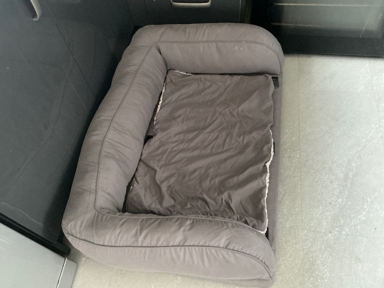 Medium sized Grey Dog Bed