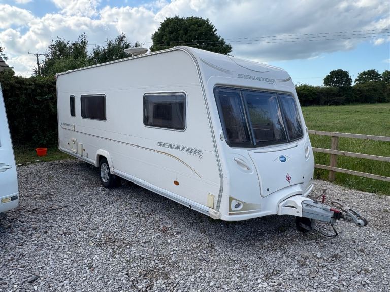 BAILEY SENATOR ARIZONA SERIES 6 WITH MOTOR MOVERS 2008 CARAVAN