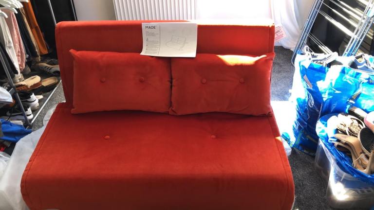 Sofa bed from Made. Never used. £50