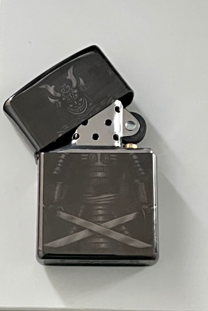 Zippo samurai black ice Lighter F 23
