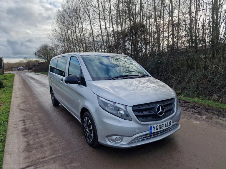 2018 Mercedes Vito 114 TOURER AUTO LWB 9 Seat Minibus  Drives Perfect  6m MOT