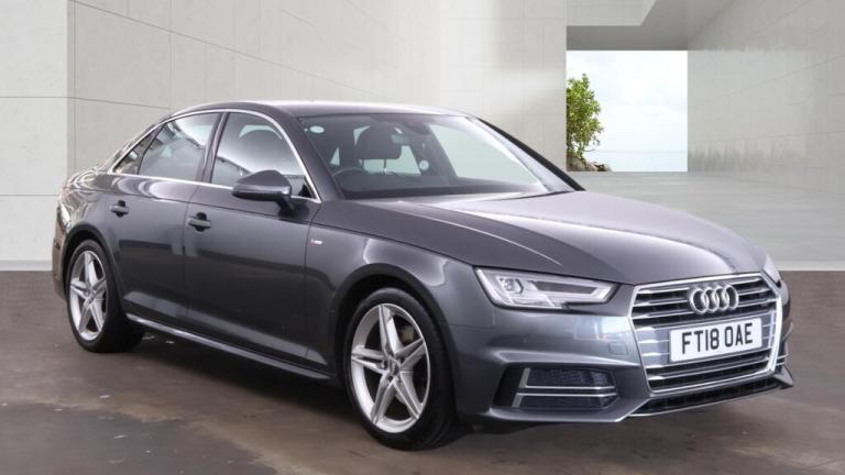 2018 Audi A4 1.4T FSI S Line 4dr ++ TECH PACK / LEATHER / NAV / ULEZ / DAB ++ SALOON Petrol Manual