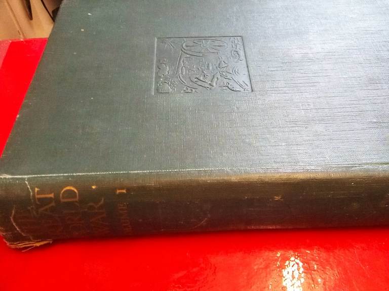 THE GREAT WORLD WAR  VOLUME ONE FIRST EDITION 1916 FRANK  MUMBY BOOK