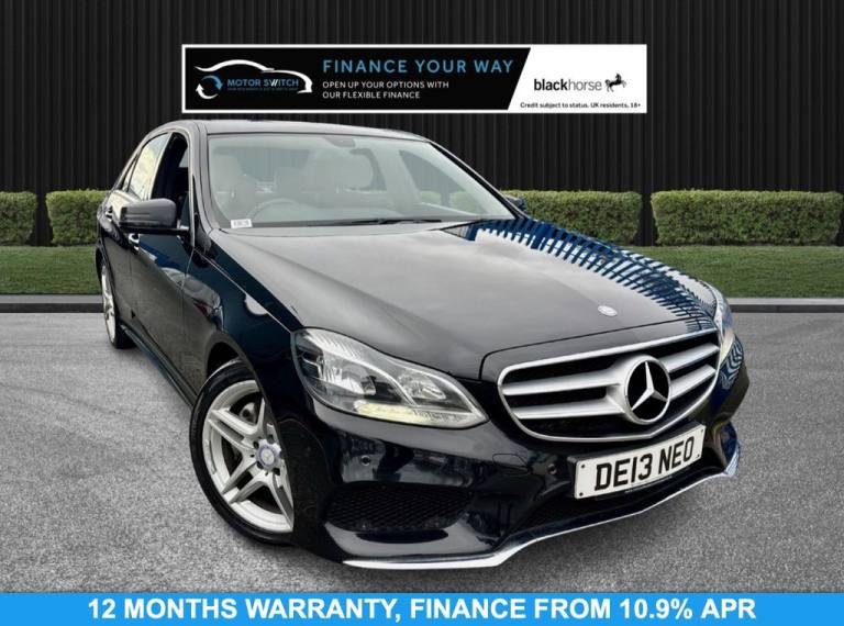 2013 13 MERCEDES-BENZ E-CLASS 3.0 E350 V6 BLUETEC AMG SPORT SALOON 4DR DIESEL G-