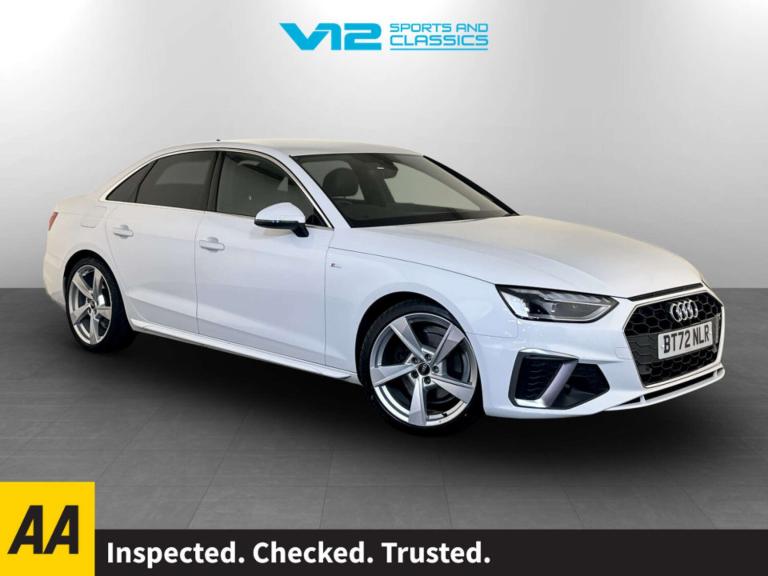 2022 Audi A4 35 TFSI S Line 4dr S Tronic SALOON PETROL Automatic